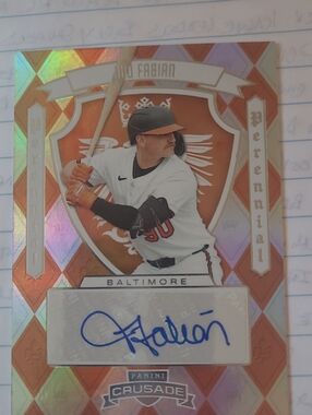 2025 Crusade Perennial Autograph Jud Fabian